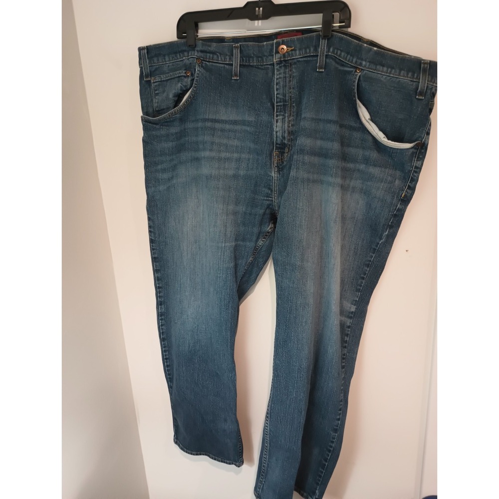 The Foundry Supply Co Flex Denim Jeans Mens 54x30 Big & Tall Blue Stretch
